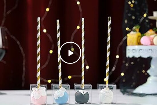 50 Pack Clear Cake Pop Boxes
