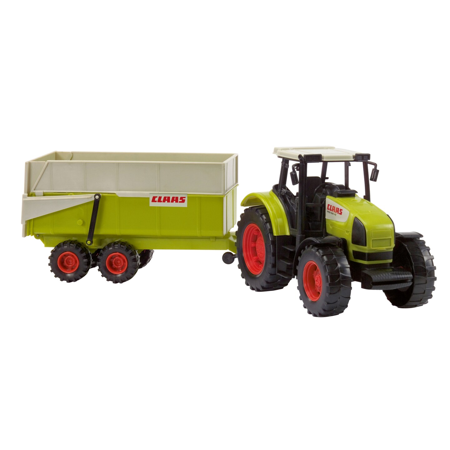 Dickie Toys - Claas Toy Tractor with trailer