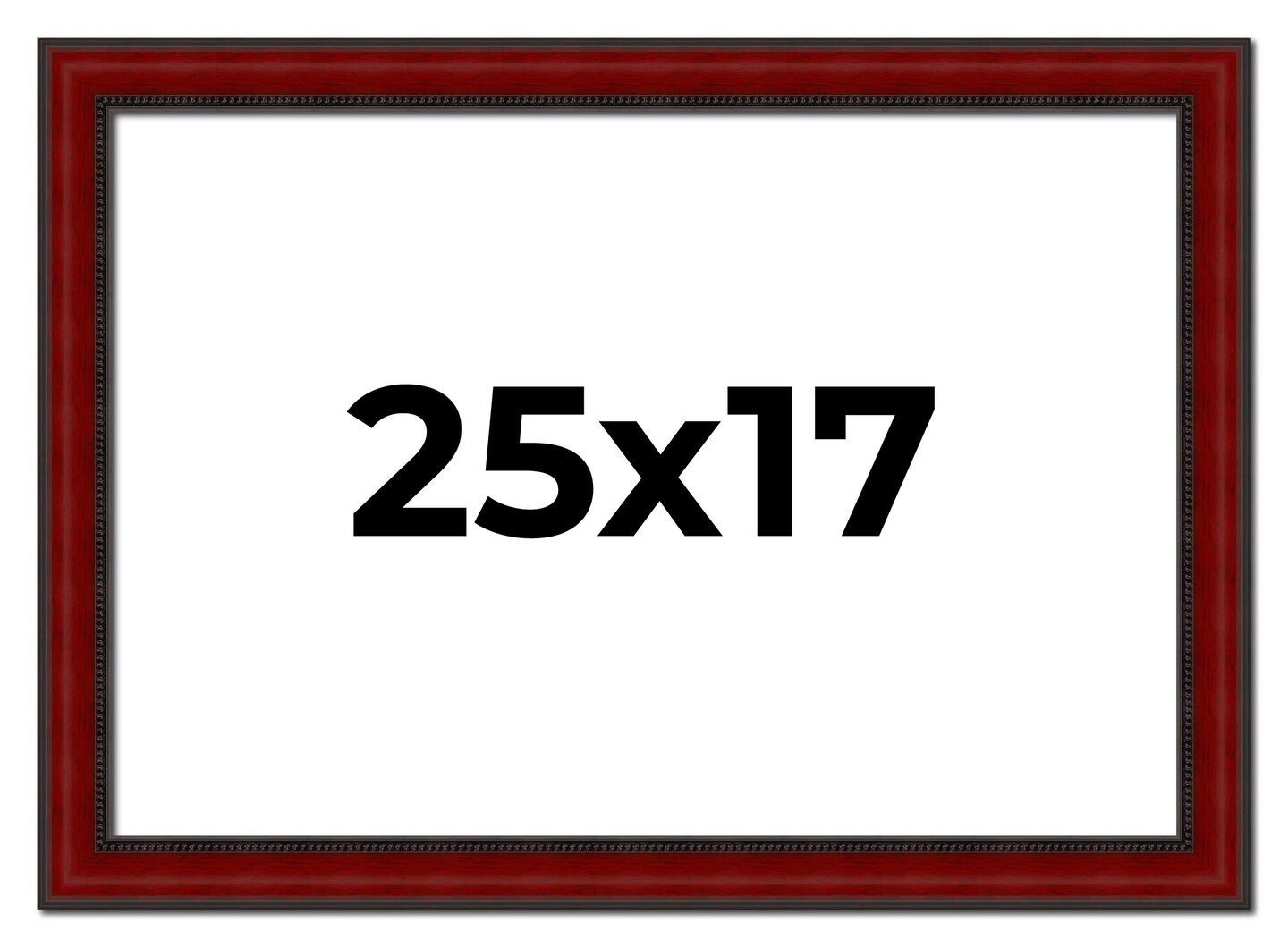 17x25 Weathered Picture Frame with UV-Resistant Acrylic & Acid