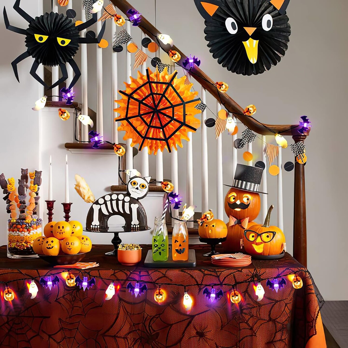 Halloween String Lights Battery Operated
