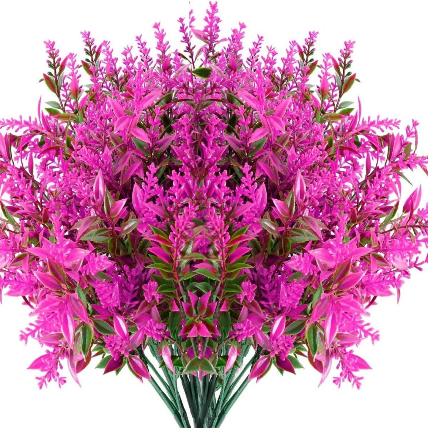 Kitcheniva 8 Bundles Artificial Flowers Plants Decor