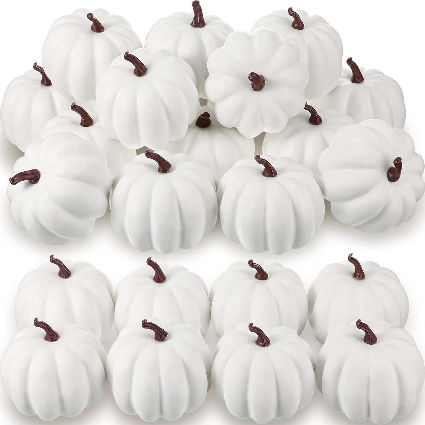 4 Inch Fall Harvest Artificial Pumpkins Crafts Rustic Decorative