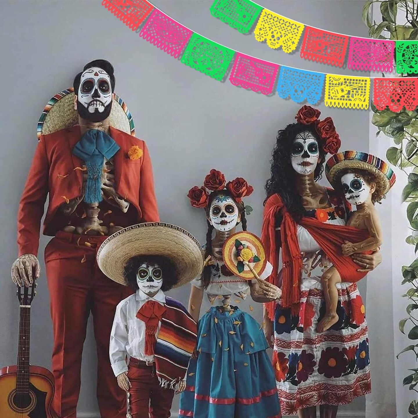 Papel Picado Mexican Fiesta Banners