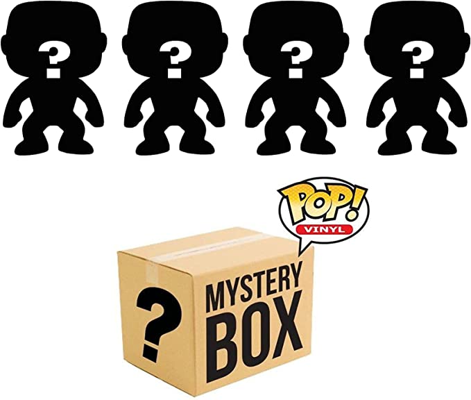 Funko POP! Surprise Mystery Bundle- 4 Individually Packaged Figures