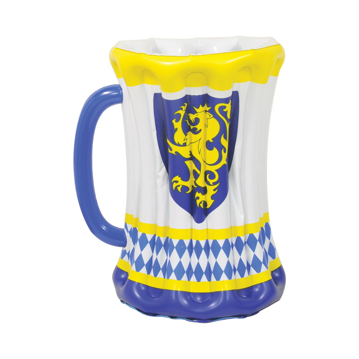 Beistle 18in.W x 27in.H Inflatable Beer Stein Cooler - 6 Pack
