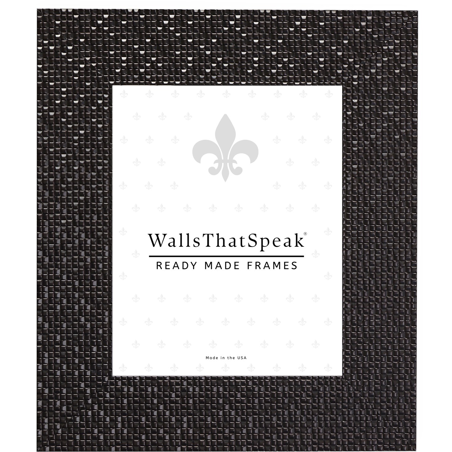 12x18 Picture Frame, Glimmer 2.375 Inch Polystyrene Moulding, Includes Plexiglass and Backing, Wall Display Frame for Art, Posters, or Photos by wallsthatspeak