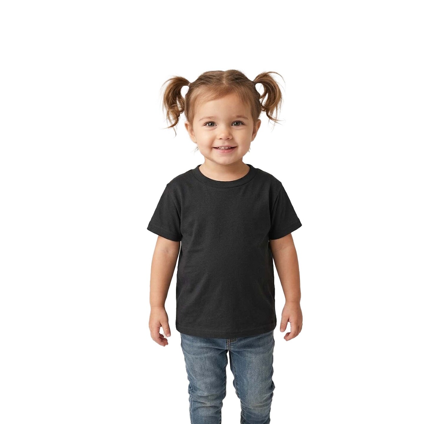 Rabbit Skins Toddler Cotton Jersey Crew Neck Short Sleeve Tee - 3301T