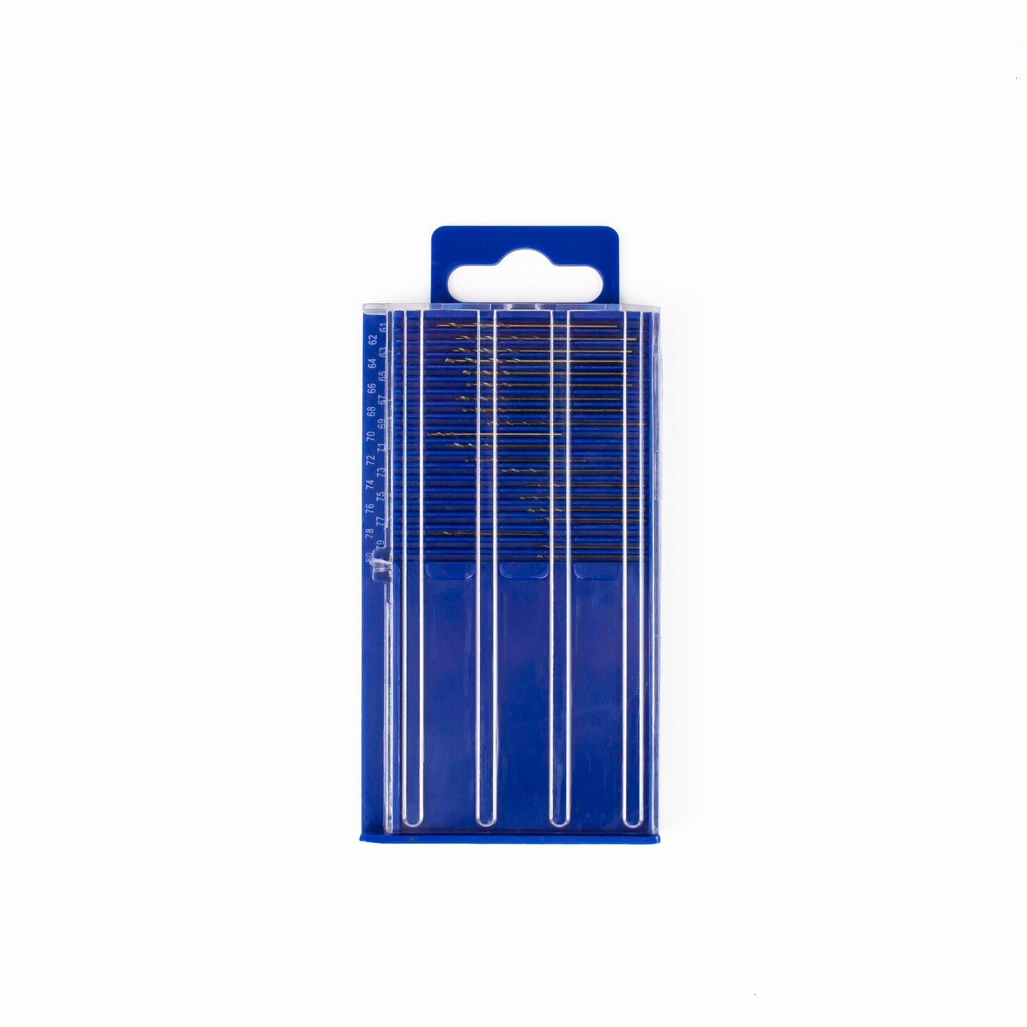 Excel Blades 20-Piece Fine High-Speed Steel Drill Bit Set (#61- #80)