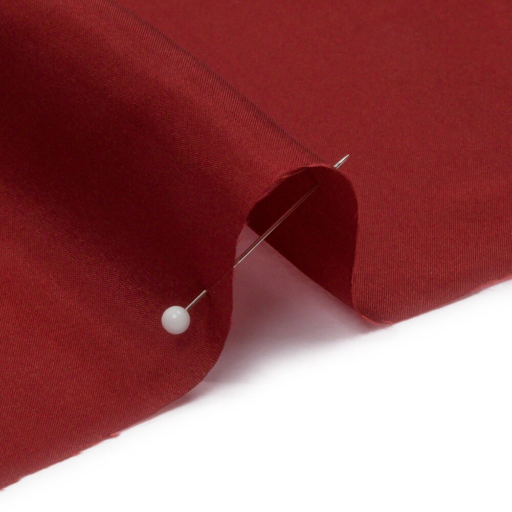 1 Yard China Silk Habotai Rust Deep Soft Silk Fabric 44 Inches Width