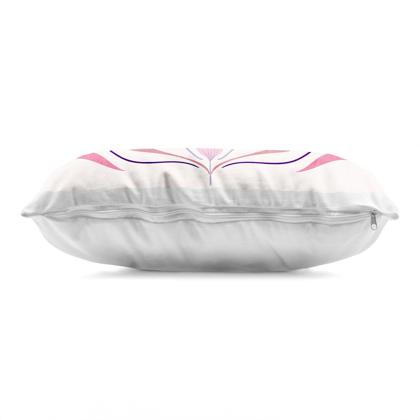 Stupell Industries Pink Boho Butterfly Decorative Printed Throw Pillow, design by Kim Allen, 14 x 7 x 20