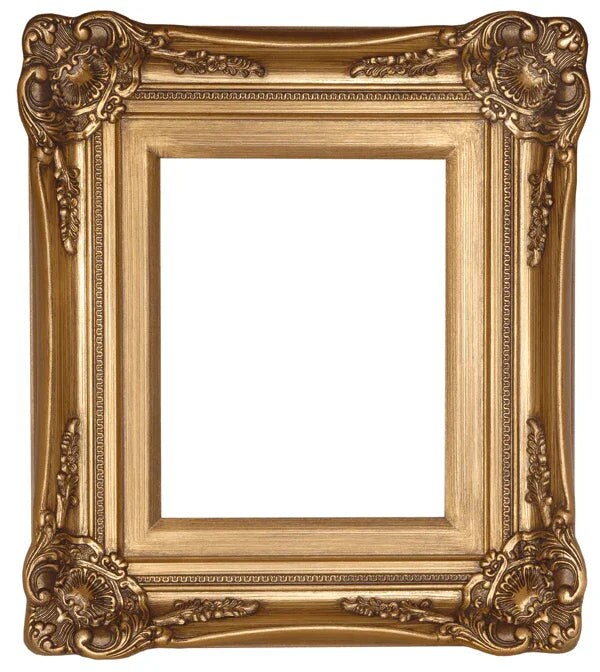 Gold Ornate Antique Picture Frame