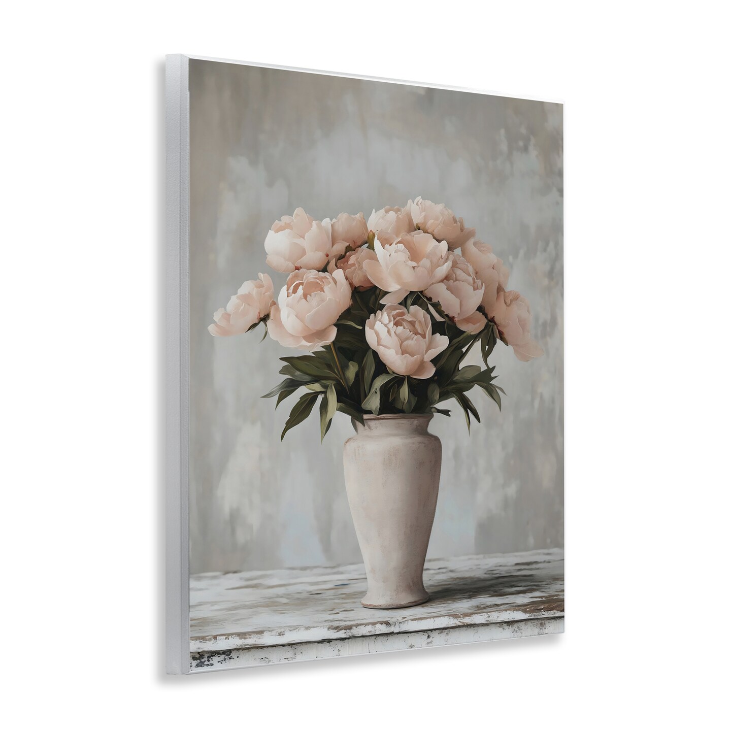 Stupell Industries Tall Pink Vase For Roses Wall Plaque, design by Franklyn Gregory
