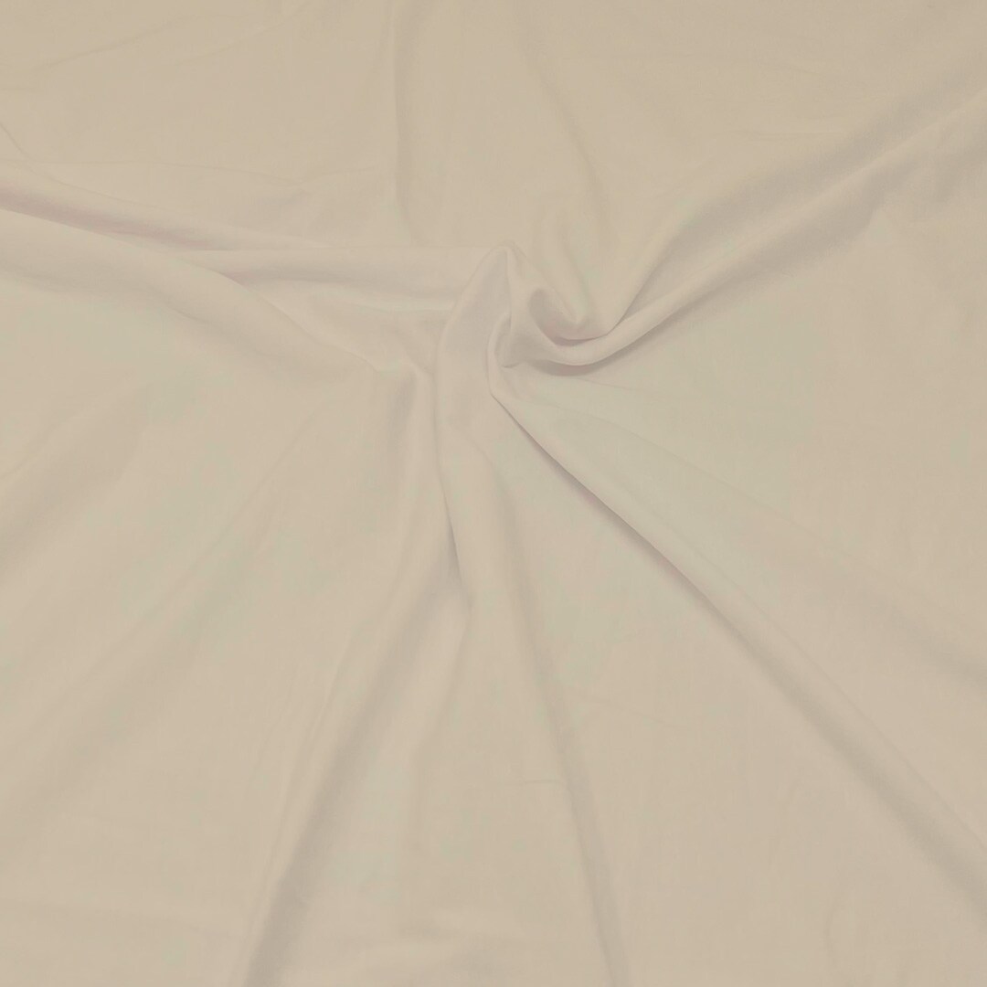 1 Yard Jersey Knit Cotton Spandex Fabric for Comfortable Fashion and Craft Use 58"-60" Wide