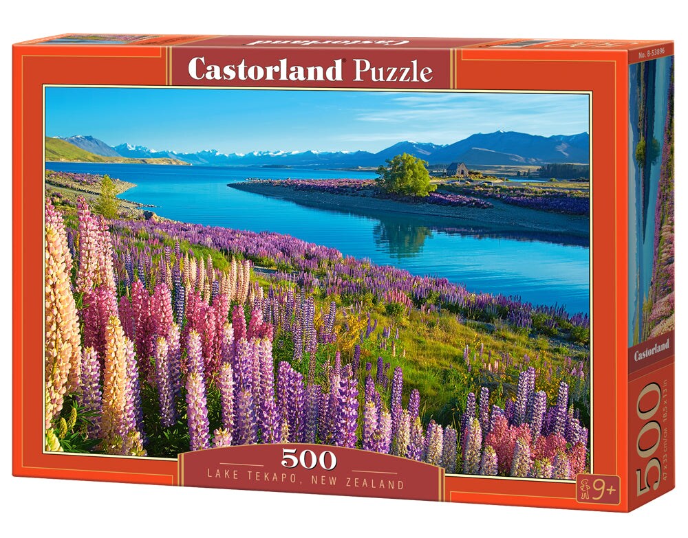 500 Piece Jigsaw Puzzle, Lake Tekapo, New Zealand, Mackenzie