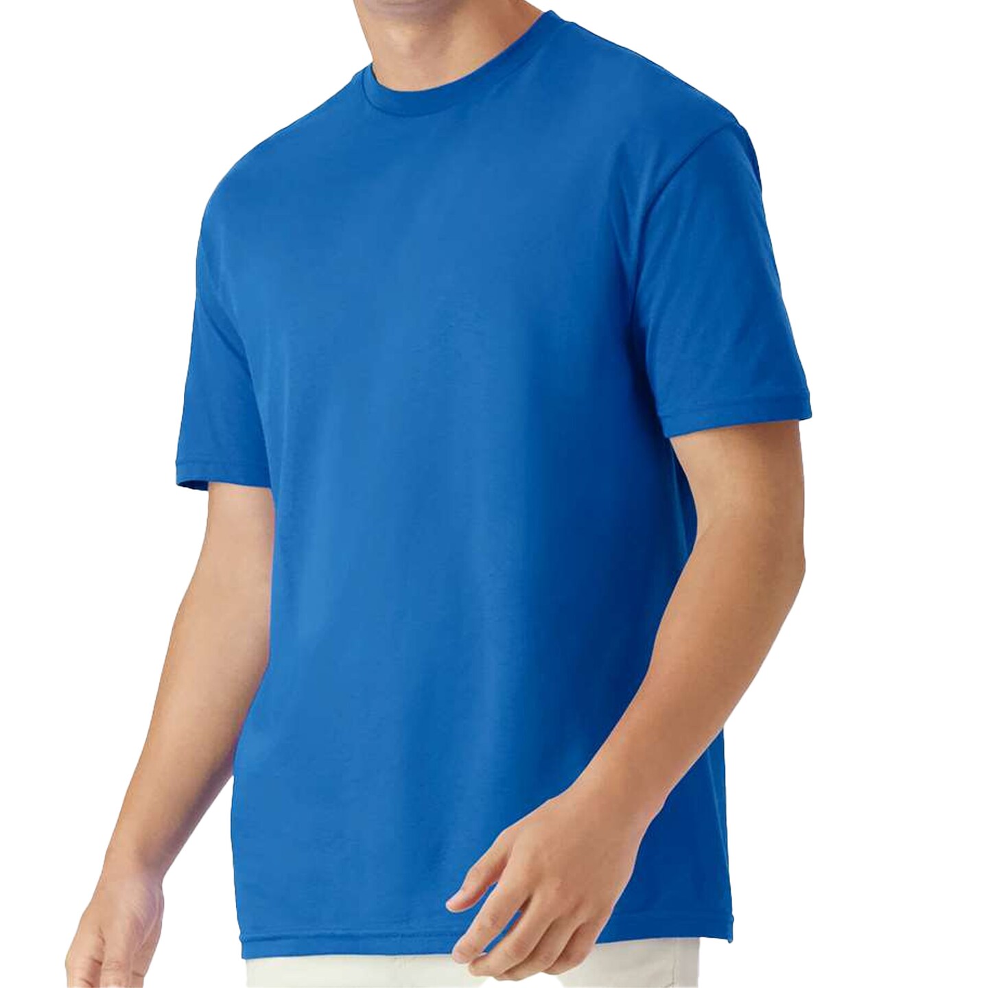 Gildan Men's Light Cotton T-Shirt, Crewneck Short Sleeve Assorted Craft Tee