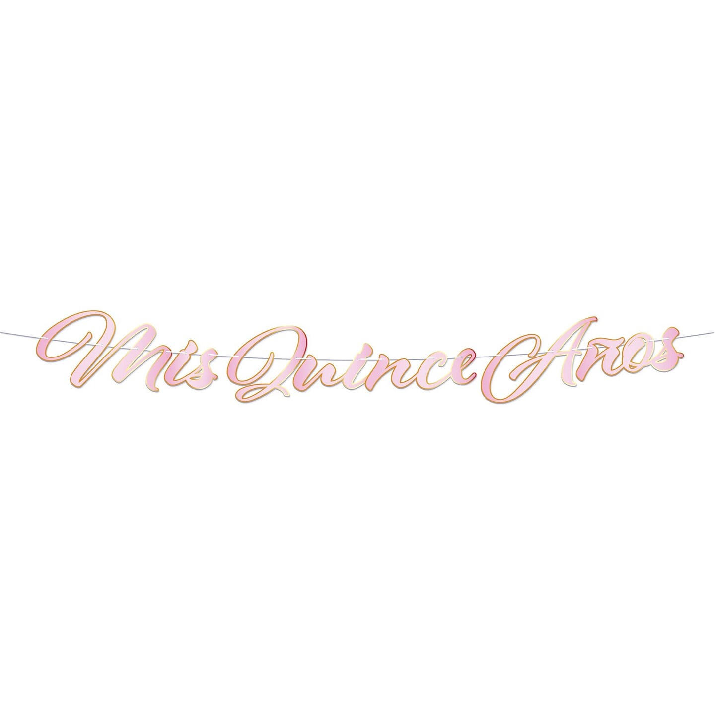 12 Pack Beistle Foil Mis Quince Anos Streamer