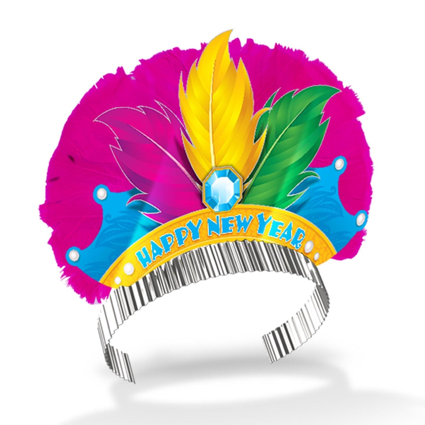 50 Pack Beistle New Year&#x27;s Eve Rio Tiara