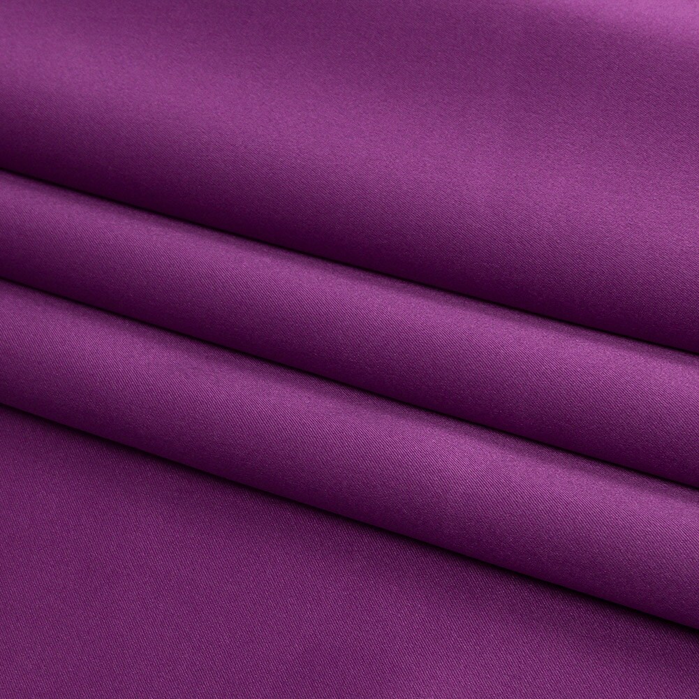 1 Yard Silk Charmeuse Fabric 44" Wide Bright Purple Elegant Fabric for Wedding & Designer Apparel