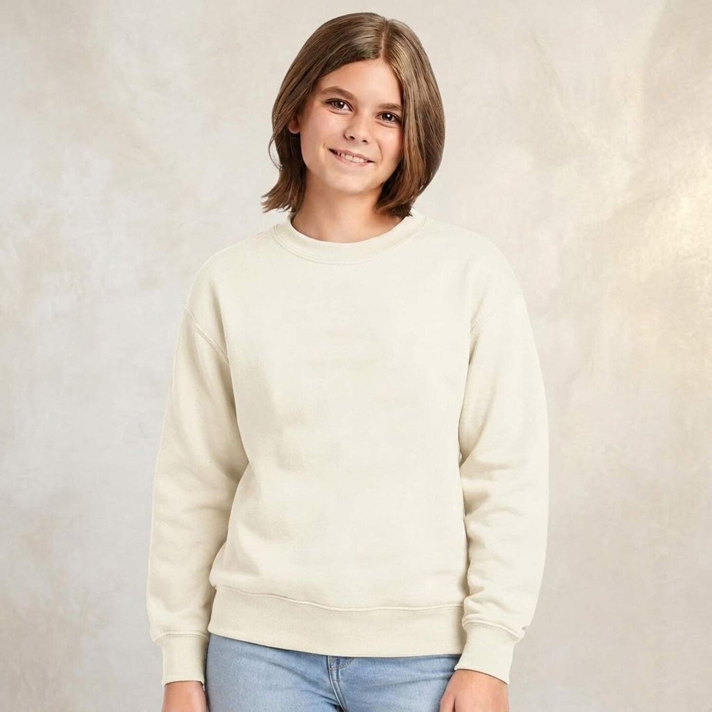 GILDAN Heavy Blend Youth Crewneck Long Sleeve Sweatshirts, Color 