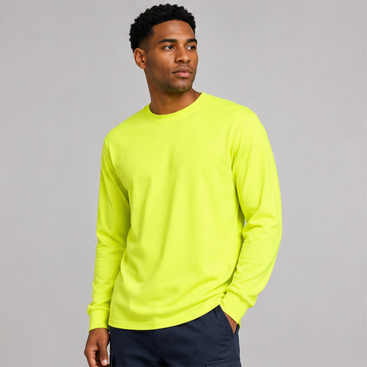 Gildan Unisex Ultra Cotton Long Sleeve Crew-Neck T-Shirt, Size: XL