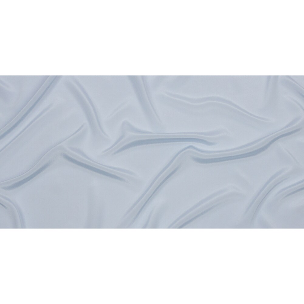 1 Yard Baby Blue Silk Crepe de Chine Premium 100% Silk Fabric, 44" Wide