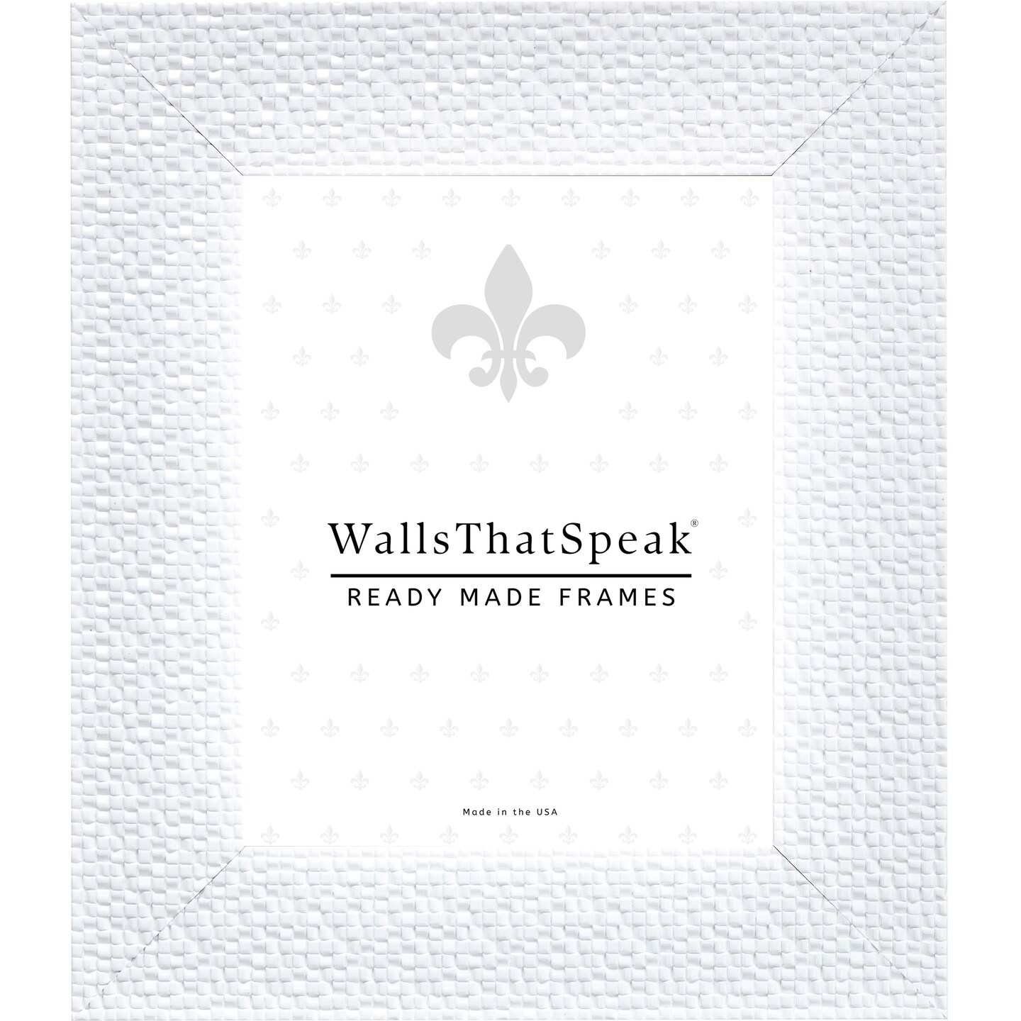 20x20 Picture Frame, Glimmer 2.375 Inch Polystyrene Moulding, Includes Plexiglass and Backing, Wall Display Frame for Art, Posters, or Photos by wallsthatspeak