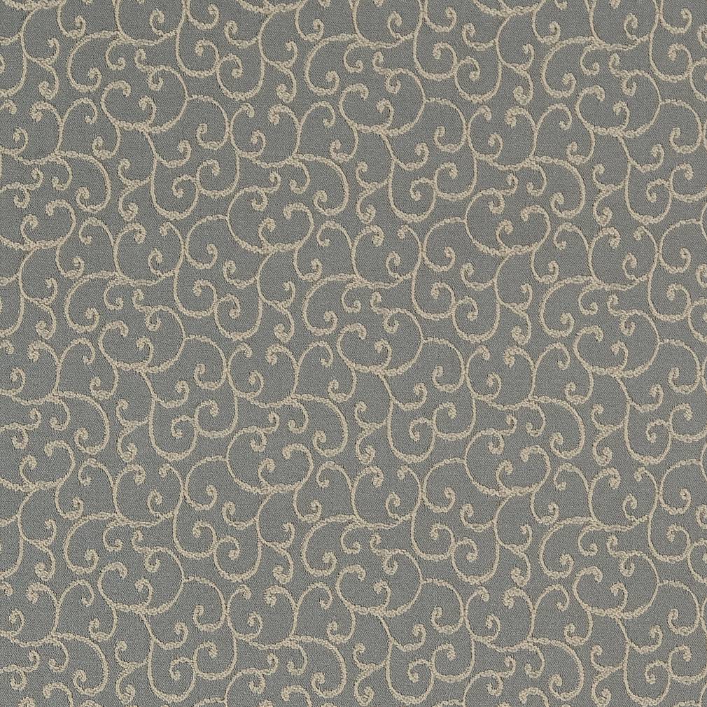Wedgewood Vine - Blue Small Scale Upholstery Fabric 54 Inches"