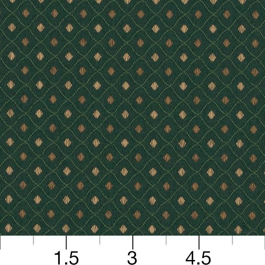 Aspen - Green Diamonds,Small Scale Upholstery Fabric 54 Inches"