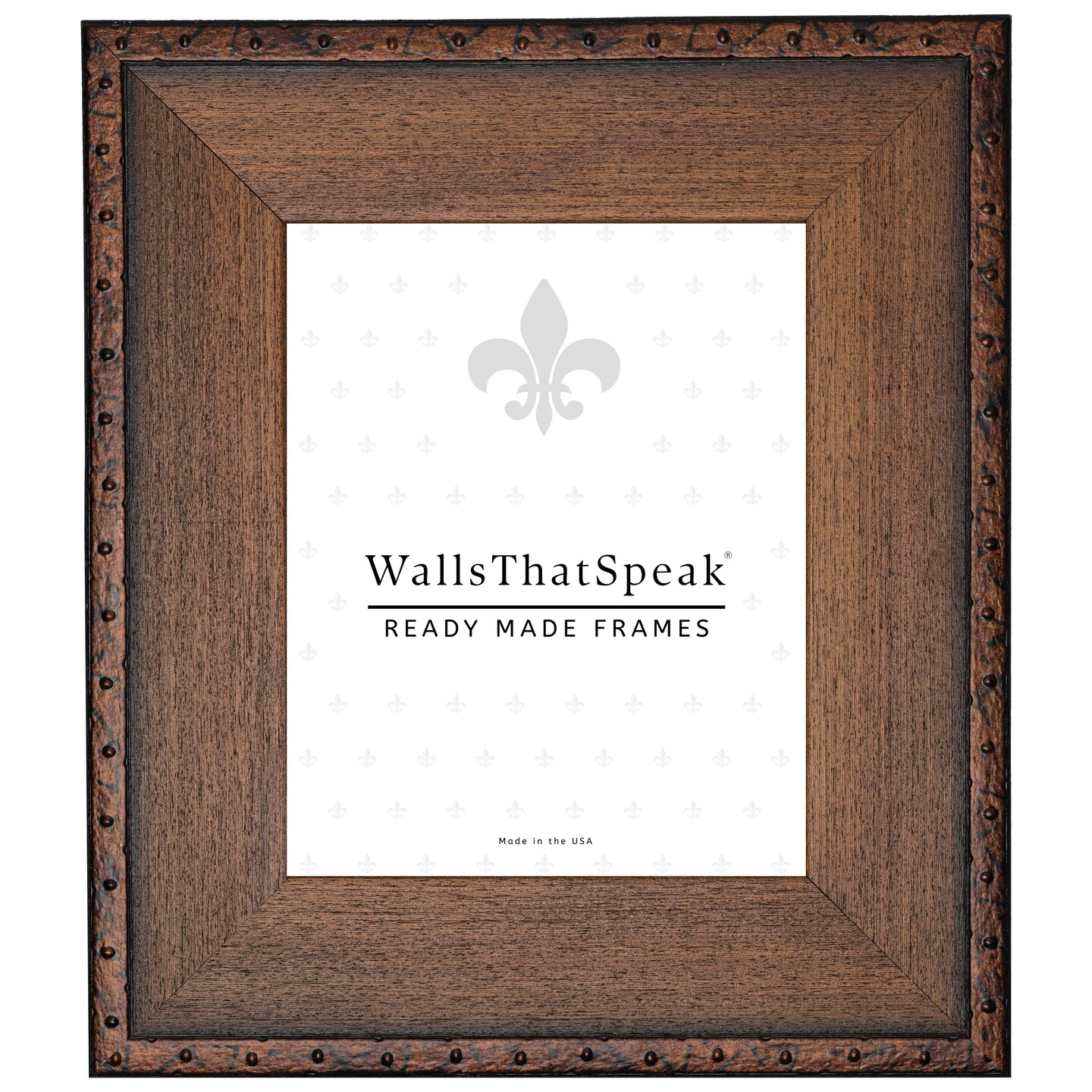 12x16 Picture Frame, Constitution Nautical 3 Inch Wood  Moulding, Wall Display Frame for Art, Posters, or Photos by wallsthatspeak