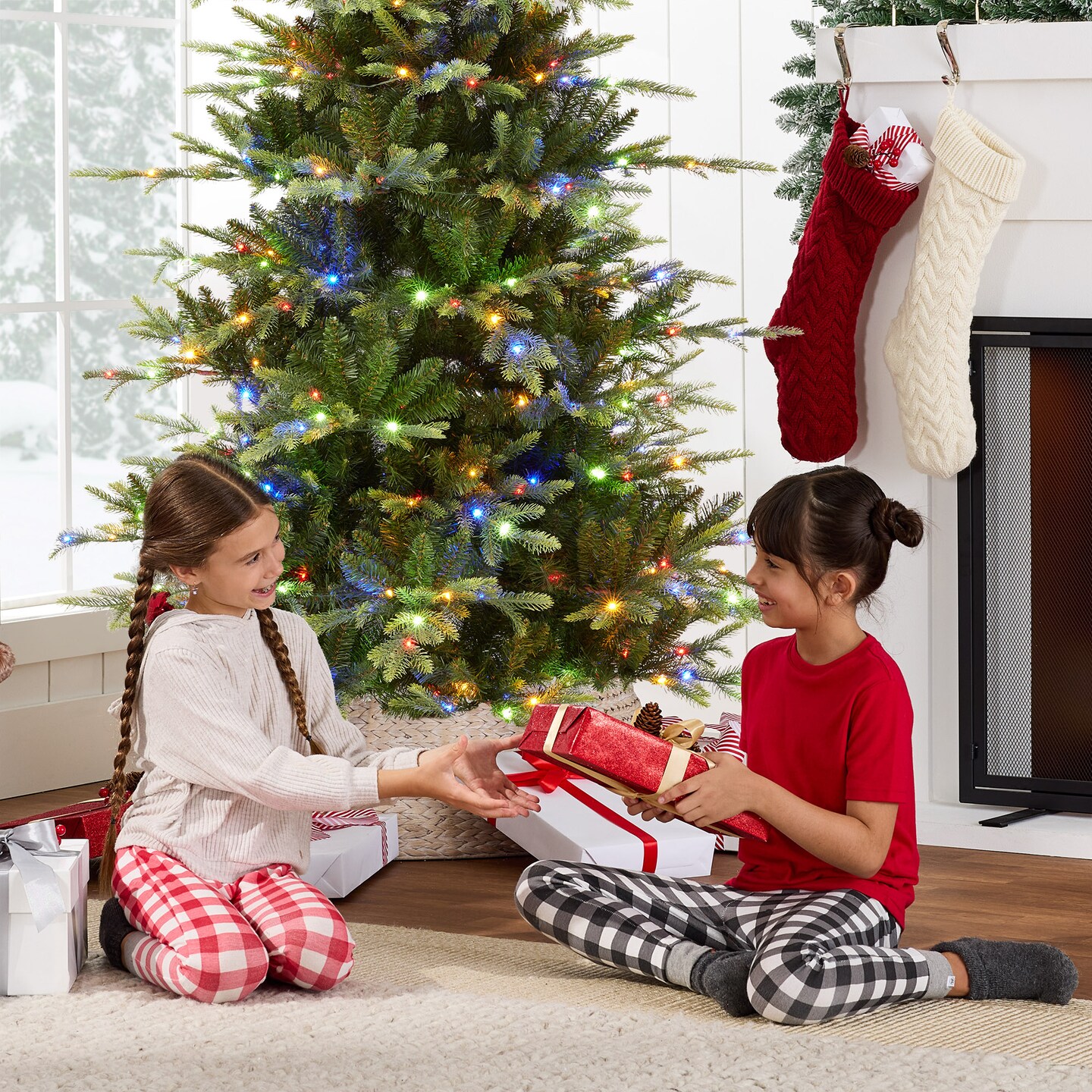 Best Choice Products Pre-Lit Artificial Aspen Noble Fir Christmas Tree w/ Branch Tips, LED Lights