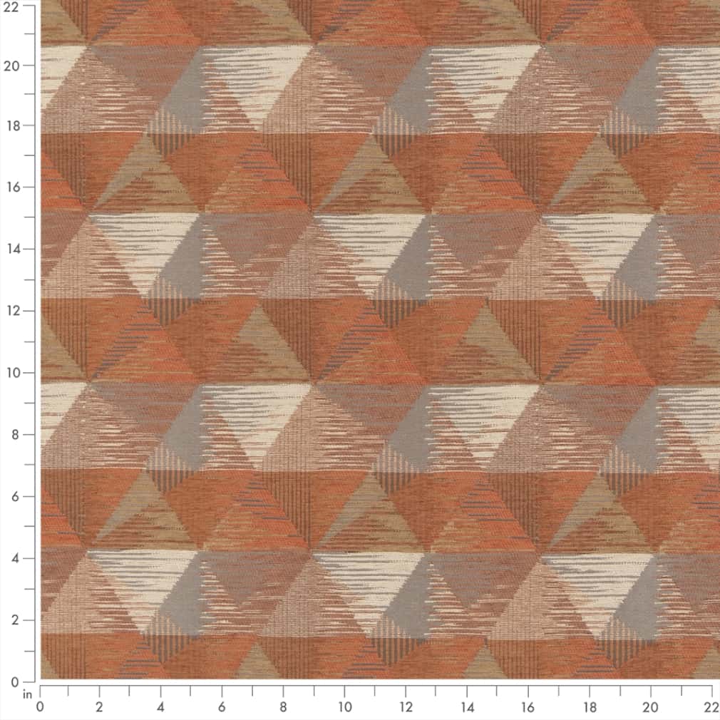 Upholstery Fabric - Coral & Peach,Pink Abstract & Geometric Upholstery Fabric 54 Inches"