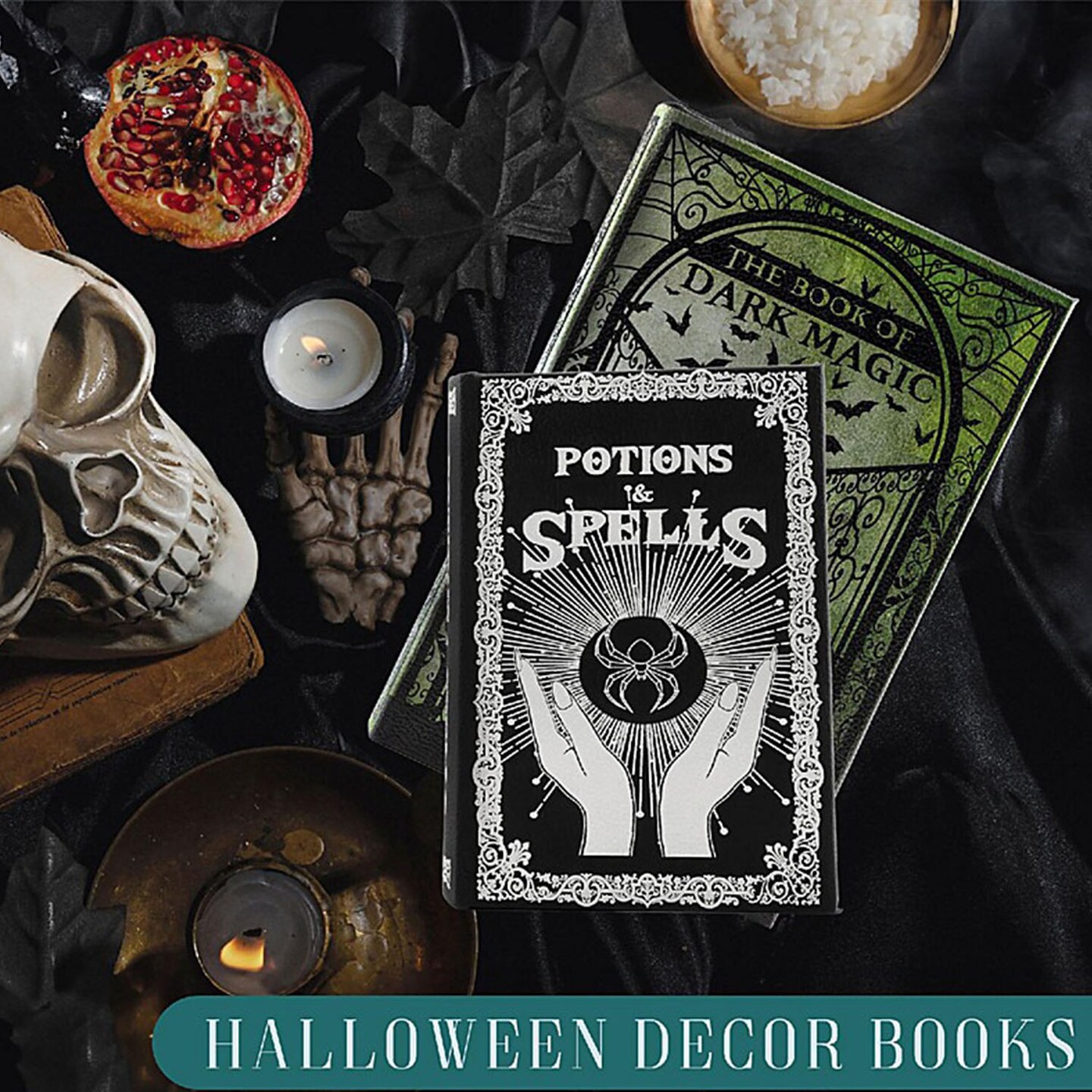 Magic Nesting Halloween Books Set of 2 Hidden Spooky Holiday Decor