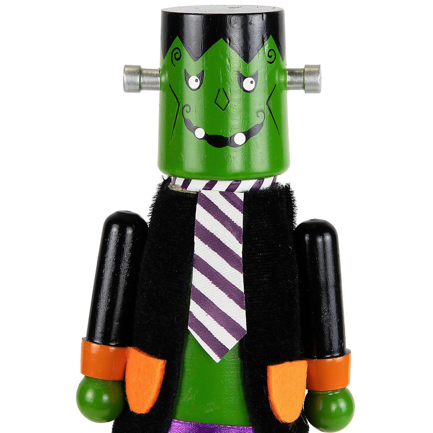 Frankensteins Monster Halloween Nutcracker Decorative Gothic Figurine for Spooky Display 10.5 Inches