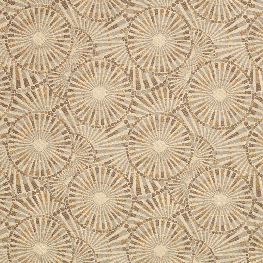 Desert - Beige Taupe,grey Silver Abstract Geometric Upholstery Fabric 54 Inches"