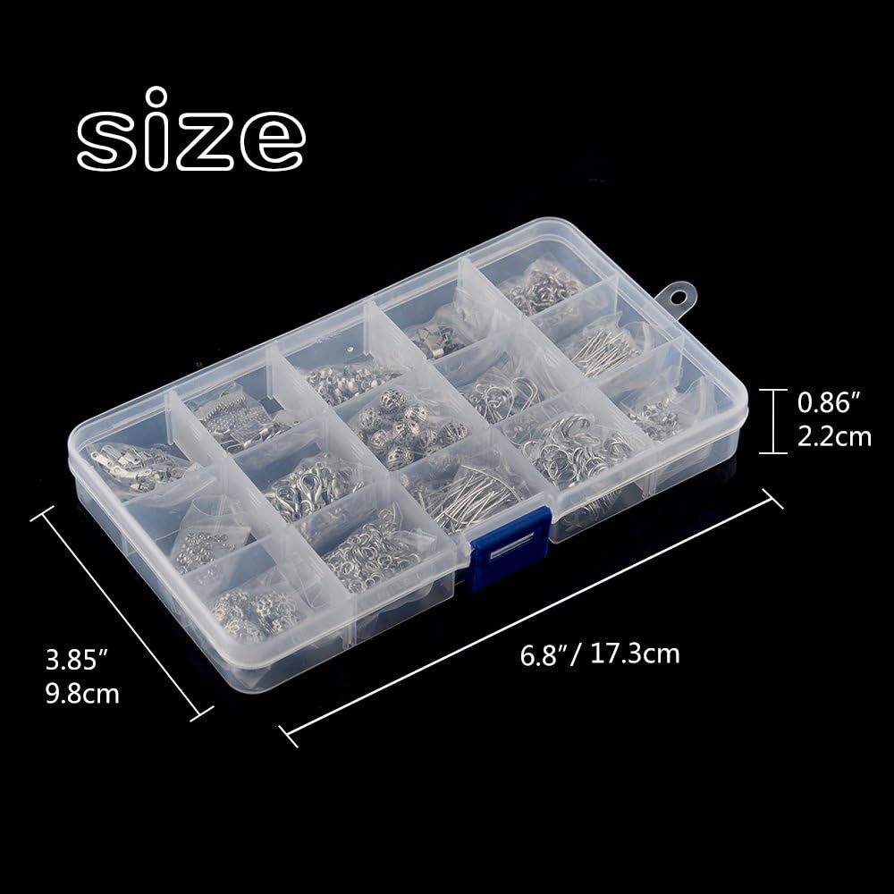 Jewelry Making Kit Starter Set – Jewelry Findings, Beading Wires, Pliers & Tools for DIY Jewelry Making and Repair