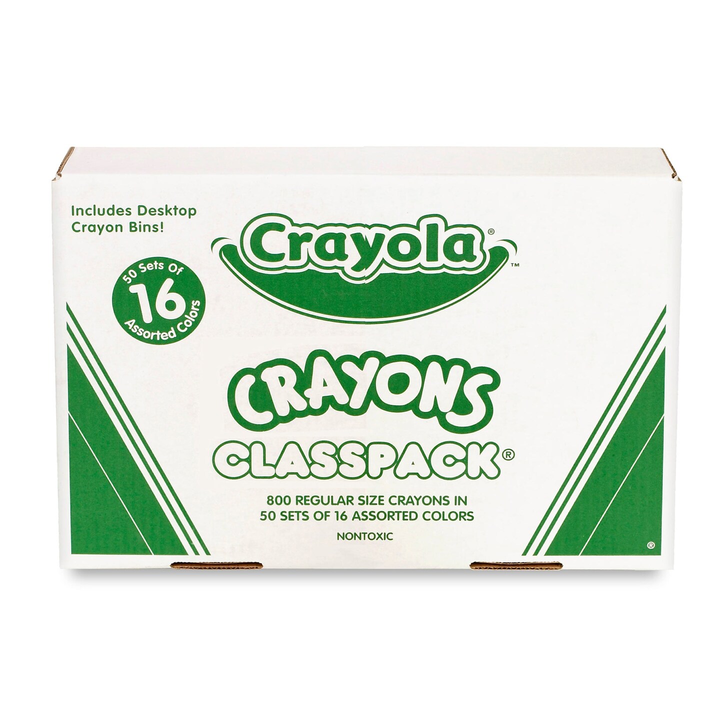 Crayon Classpack&#xAE;, Reg Size, 16 Colors, Pack of 800