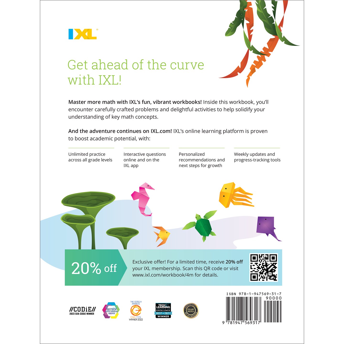 IXL Multiplication 4th Grade Math Workbooks, Mathematics Book for Kids Ages 9-10 Covering Times Table Facts and Properties, Multiplying With Multi Digit Numbers, and More