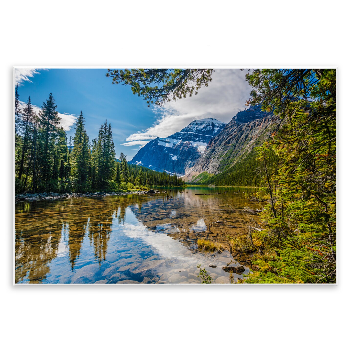 Stupell Industries Mountain Valley&#x27;s Stream Wall Plaque Art Design by Marty Hulsebos
