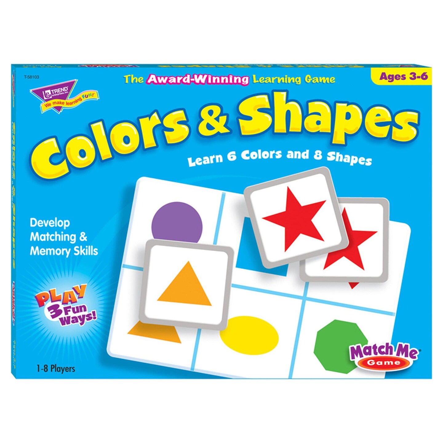 Colors &#x26; Shapes Match Me&#xAE; Games