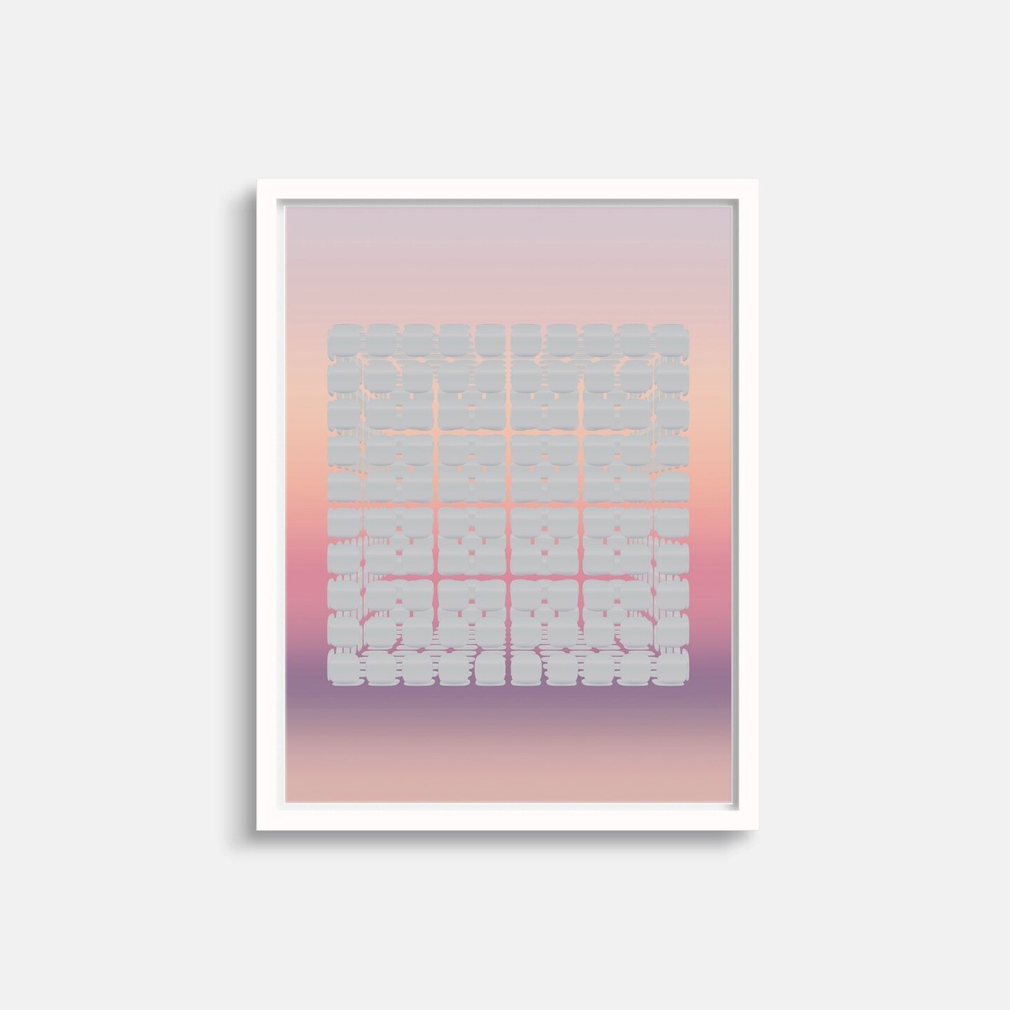 Pink Sunset Panel Grid | Michaels