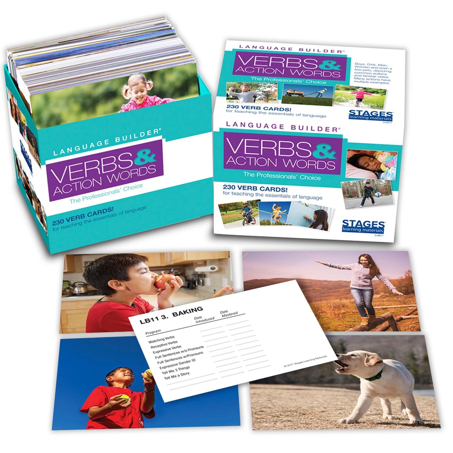 Language Builder&#xAE; Picture Cards, Verbs