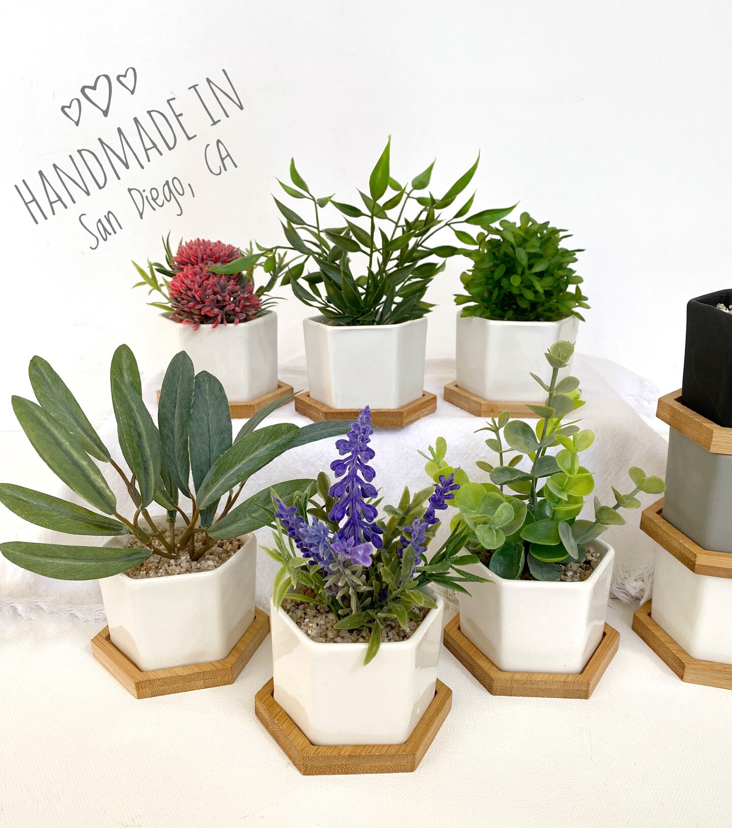 plant pot stacker 6 Tier Wooden Plant Stand for Indoor Use