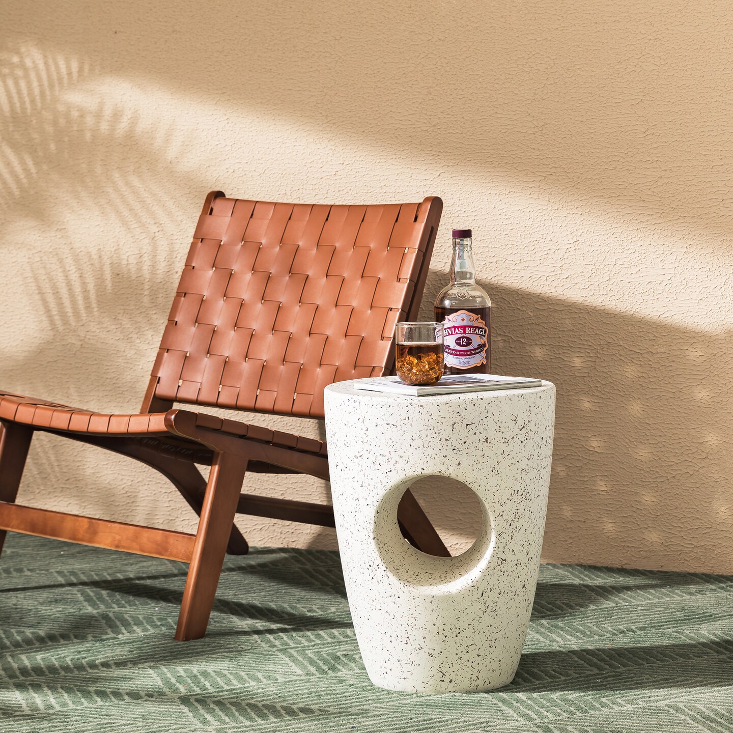 18''H Multi-functional Garden Stool or Planter Stand or Accent Table