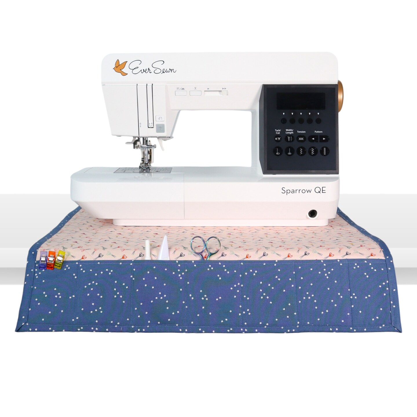 Crosscut Sewing Co.&#xAE; Sewing Machine Mat Sewing Project Kit for Beginners with Fabric, Instructions and Video