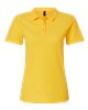 Gildan Softstyle Women’s Short Sleeve Pique Polo T-Shirt for Uniforms, Office Wear & Custom Cotton Polo