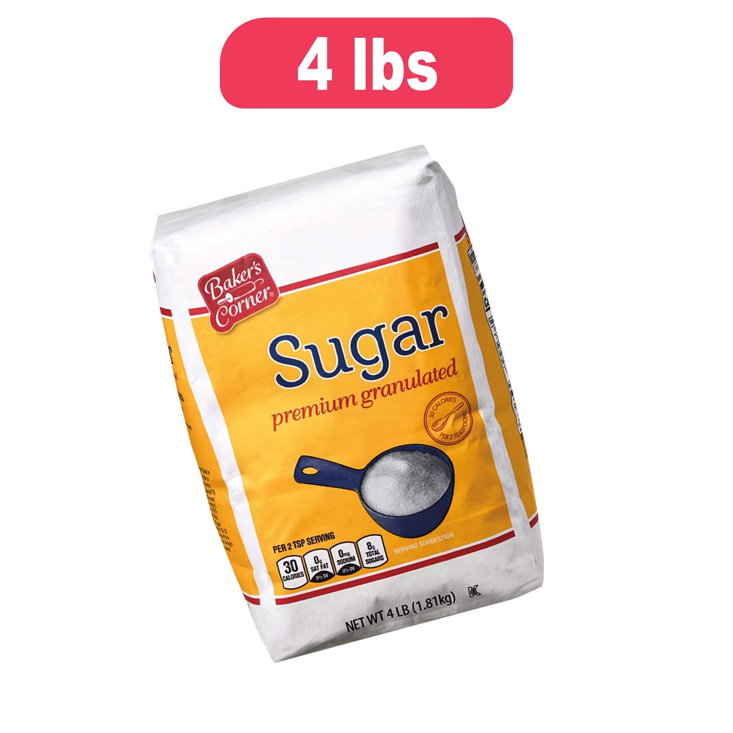 Granulated Sugar Ideal for Baking and Cooking