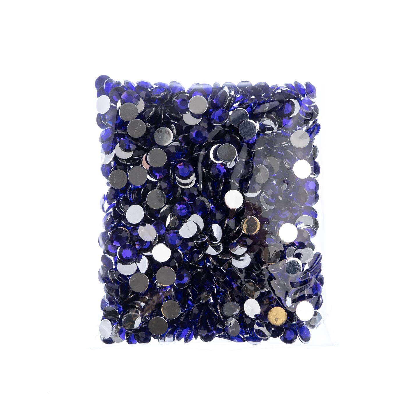 John Bead 8mm (SS39) Round Acrylic Flat Back Rhinestones, 1000pcs