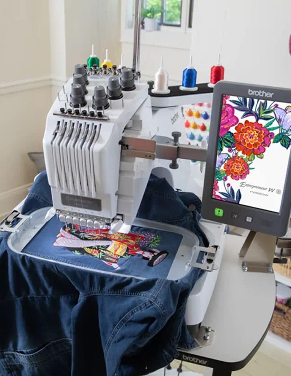 Brother Entrepreneur PR680W Embroidery Machine with Wireless Capability