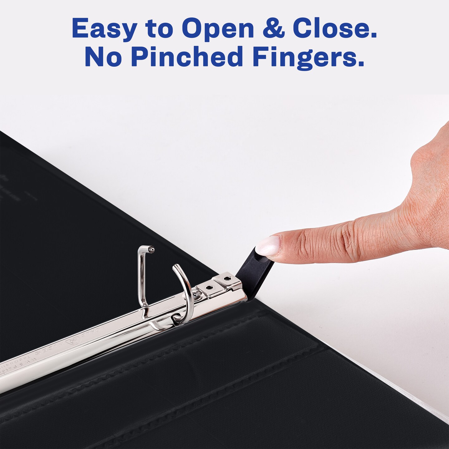 Avery Heavy-Duty View 3 Ring Binder, 1" One Touch Slant Rings (Pack of 4)