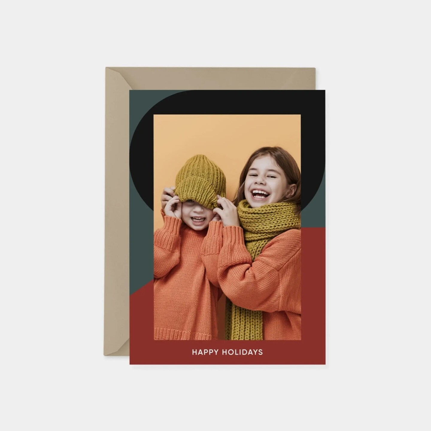 Big Geo Holiday Photo Card III